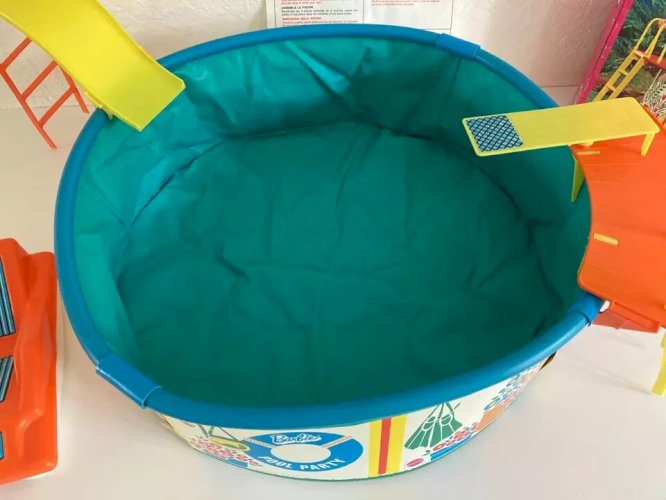 1 ⚜️ Ancienne Piscine Barbie Vintage Mattel Année 1974