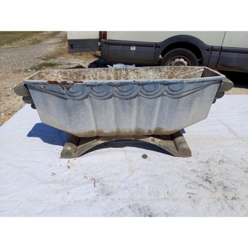 1 Jardinière Art déco Fonte émaillée