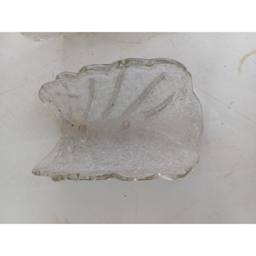 1 Lot de 3 Appliques Verre de Murano «Tuiles»