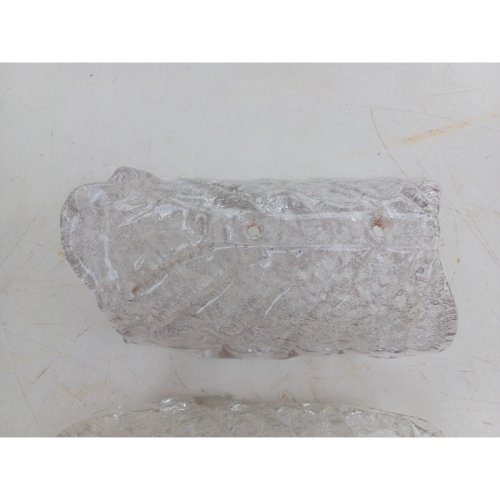 1 Lot de 3 Appliques Verre de Murano «Tuiles»