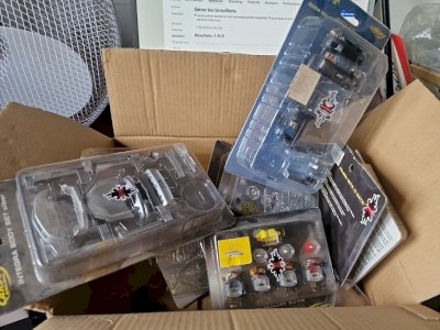 1 lot of new super street Carson parts, bodies, engines, etc...