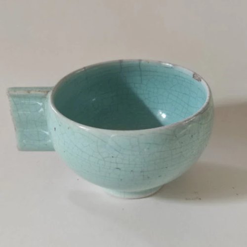 1 tasse à café ou à thé Art-Déco turquoise,Villeroy & Boch Robj paris