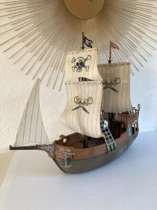 10 ⚜️ Vintage Playmobil Pirate Ship