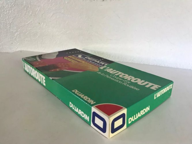 10⚜️ Ancien Jeu De Société L'autoroute Coupe D'or Prévention Dujardin Complet