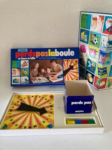 10⚜️ Ancien Jeu de Société Perds Pas La Boule Éditions Gay-Play Complet Vintage