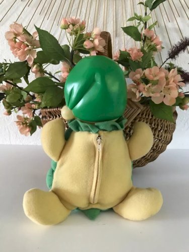 10⚜️ Ancienne Peluche Doudou La Tortue Soma Vintage Année 1987