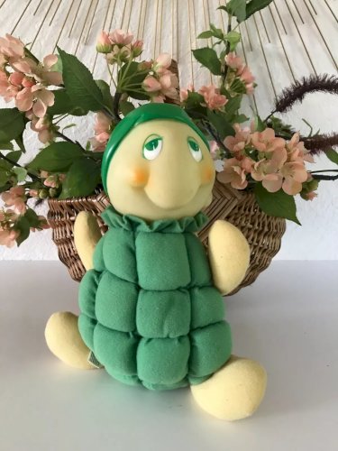 10⚜️ Ancienne Peluche Doudou La Tortue Soma Vintage Année 1987