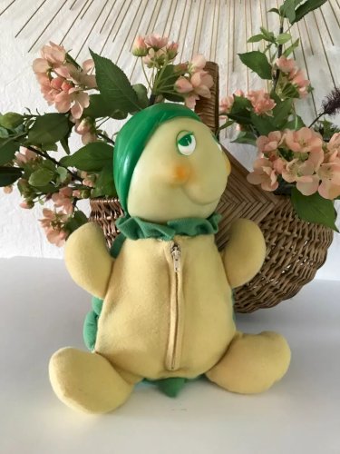 10⚜️ Ancienne Peluche Doudou La Tortue Soma Vintage Année 1987