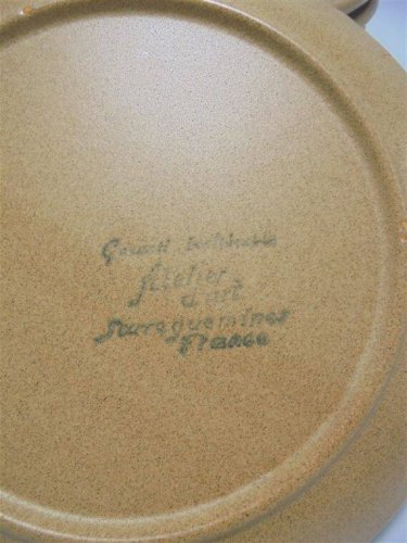 10 assiettes à dessert Sarreguemines