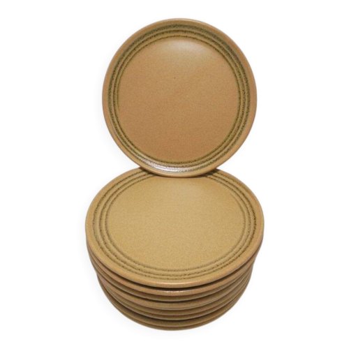 10 assiettes à dessert Sarreguemines