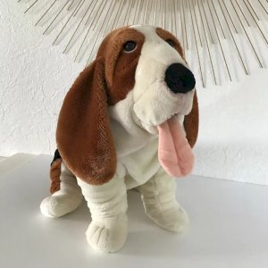 10⚜️ Grande Peluche Doudou Le Chien Télé Z Jemini Hauteur 35 Cm