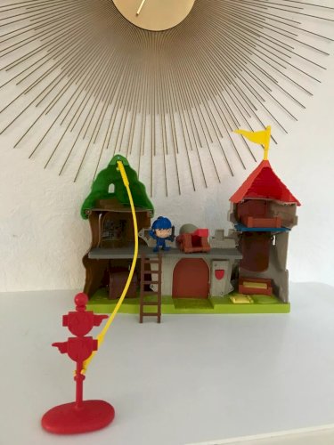 10⚜️ Jouet Mike le Chevalier Le Château de Valdragon Fisher Price Effet Sonores