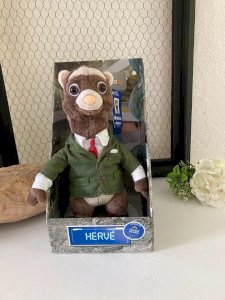 10⚜️ Peluche Doudou Les Furets. Com Peluche Publicitaire Hervé Hauteur 26 Cm