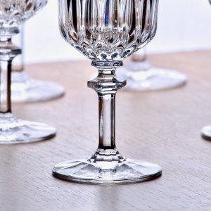 10 crystal wine glasses Nachtmann Angélique collection