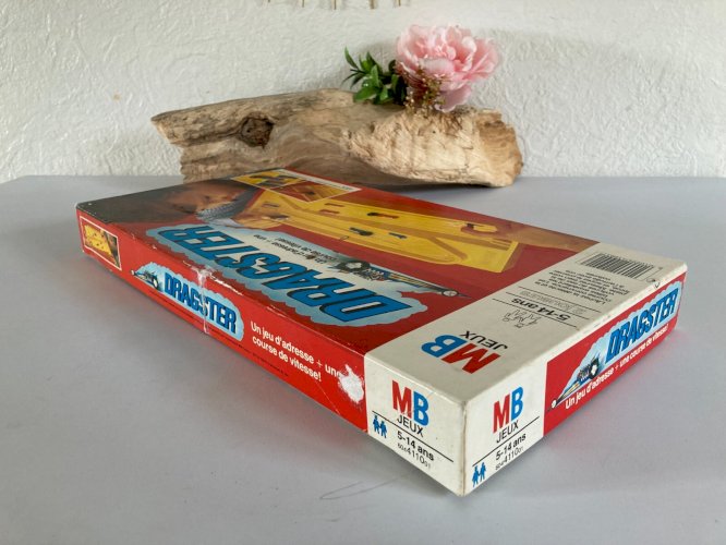 1024⚜️ Ancien Jeu De Société Dragster MB Un Jeu D'adresse Vintage