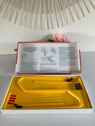 1024⚜️ Ancien Jeu De Société Dragster MB Un Jeu D'adresse Vintage