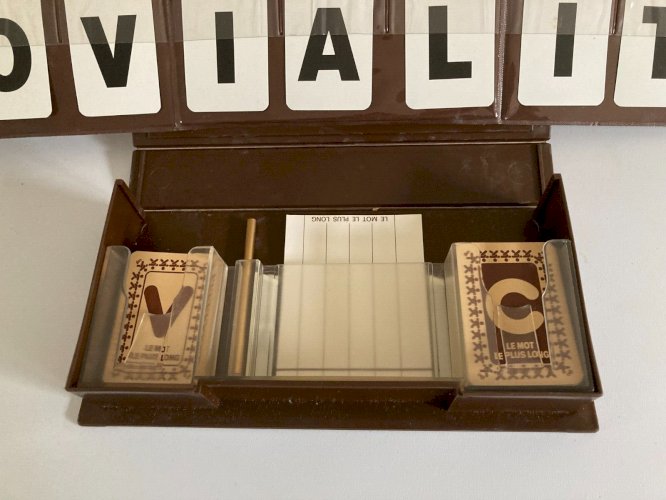1024⚜️ Ancien Jeu De Société Le Mot Le Plus Long Jeu De Voyage Ceji Interlude