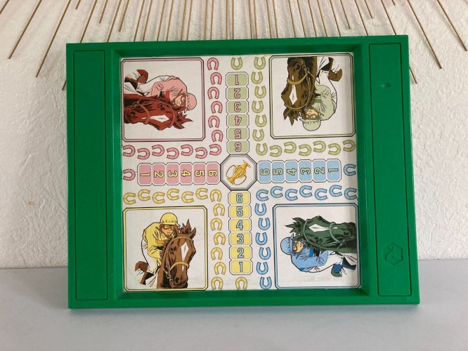 1024⚜️ Ancien Jeu de Société Petits Chevaux et Jeu de L'oie Dujardin