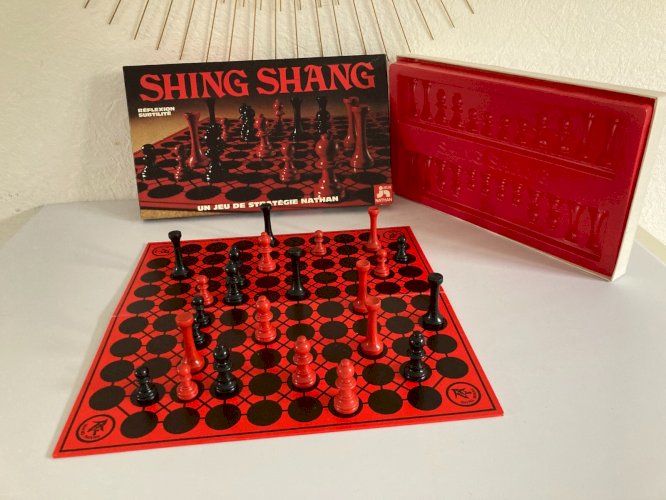 1024⚜️ Ancien Jeu De Société Shing Shang Un Jeu de Stratégie Nathan Complet