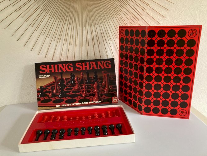 1024⚜️ Ancien Jeu De Société Shing Shang Un Jeu de Stratégie Nathan Complet