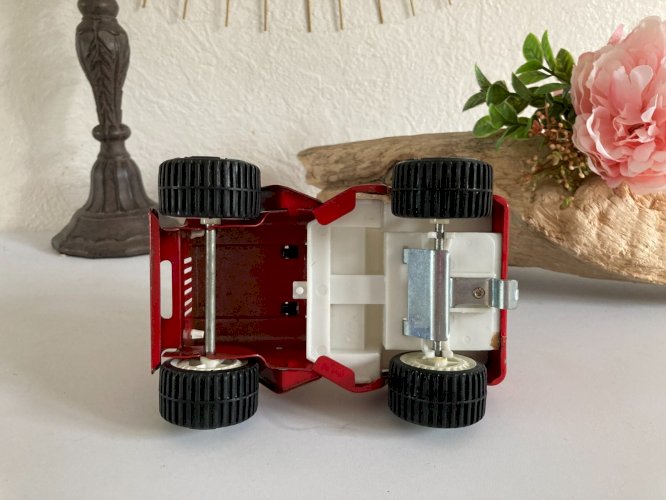 1024⚜️ Ancienne Voiture Jeep Tonka en Métal Longueur 15 Cm Vintage