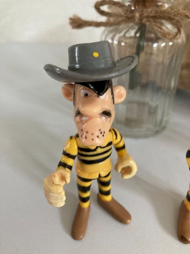 1024⚜️ Anciennes Figurines Les Dalton Dargaud Morris Joe, Jack, William, Averell