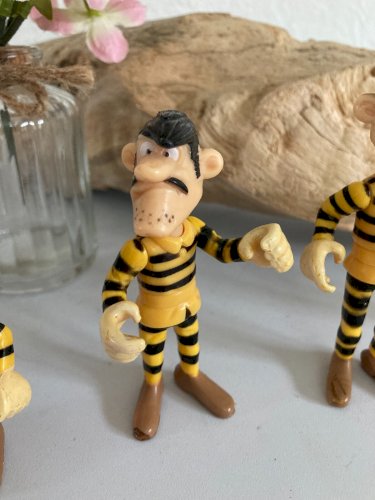 1024⚜️ Anciennes Figurines Les Dalton Dargaud Morris Joe, Jack, William, Averell