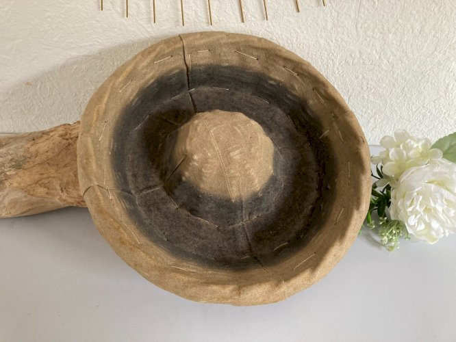1024⚜️ Décoration Ancienne Panière à Pain Couronne De Boulanger Ø 32 Cm