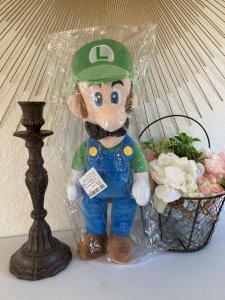 1024⚜️ New Luigi Soft Toy With Tag In Blister Height 40 Cm