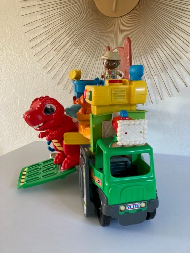 1024⚜️ Tut Tut Copains Vtech Super Camion-Parc S.O.S Dinos Dinosaure 1-5 Ans