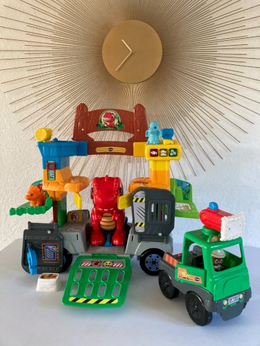 1024⚜️ Tut Tut Copains Vtech Super Camion-Parc S.O.S Dinos Dinosaure 1-5 Ans