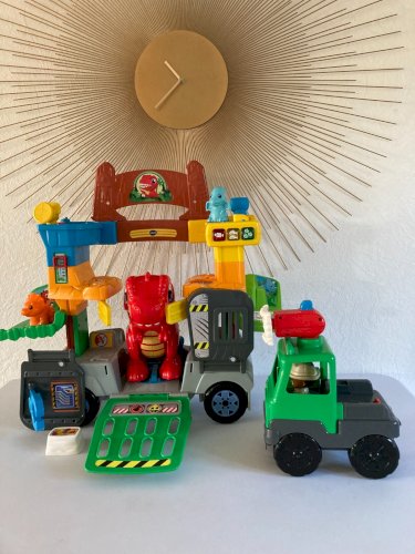 1024⚜️ Tut Tut Copains Vtech Super Camion-Parc S.O.S Dinos Dinosaure 1-5 Ans