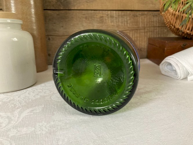 1025⚜️ Ancienne Bouteille de Collection en Verre Raymond Barre Vintage