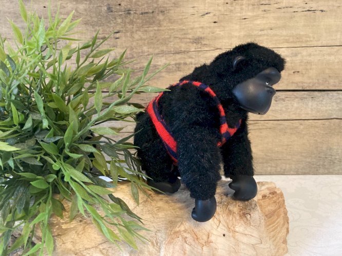 1025⚜️ Ancienne Peluche Doudou Singe Gorille Magical Murphy Ajena Vintage
