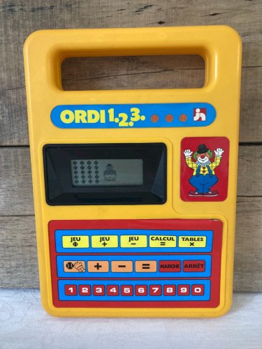 1025⚜️ Jeu Ordi Nathan Electronique 5 Fonctions Apprendre à Compter en Jouant