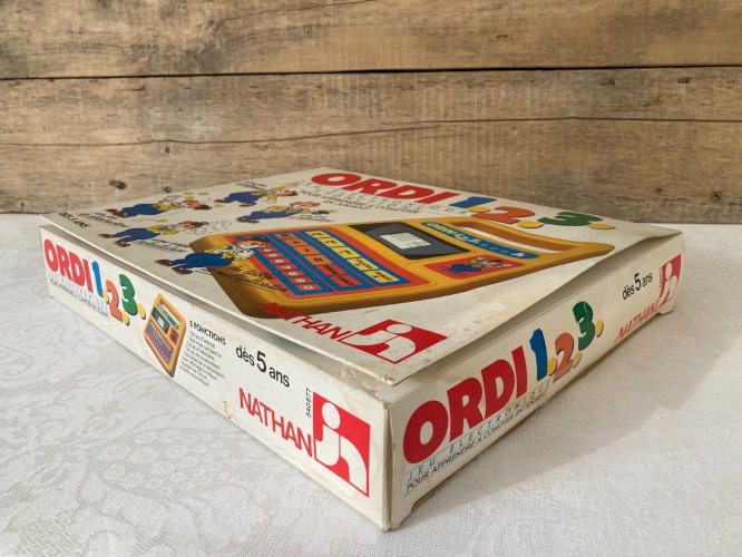 1025⚜️ Jeu Ordi Nathan Electronique 5 Fonctions Apprendre à Compter en Jouant
