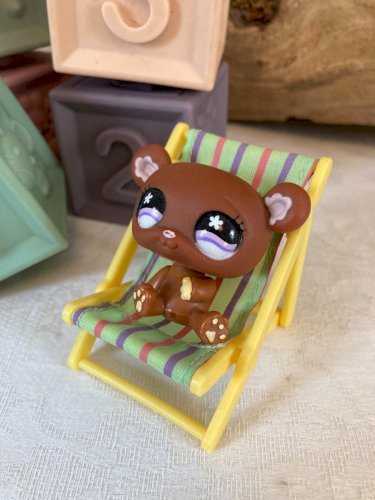 1025⚜️ Lot de 5 Figurines Pet Shop Littlest LPS Hasbro