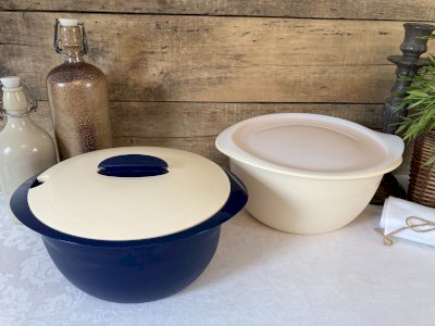 1025⚜️ Tupperware Serving Dish Thermal Duo Iso-Duo 4.3 L