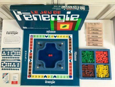 11 ⚜️ Vintage Board Game The Energy Game Miro Ref 611406