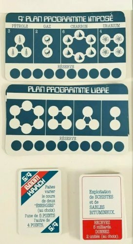 11 ⚜️ Ancien Jeu De Société Le Jeu De L'énergie Miro Vintage Réf 611406
