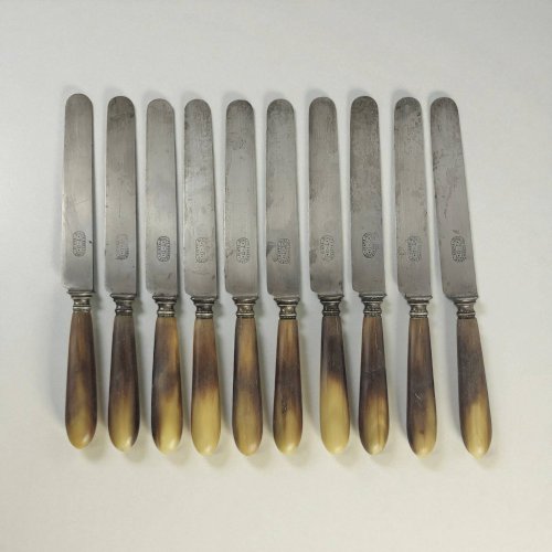 11 couteaux Corne & Acier TD Paris