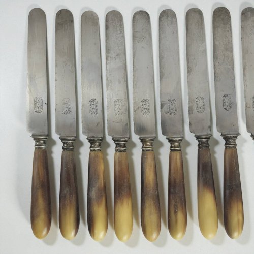 11 couteaux Corne & Acier TD Paris