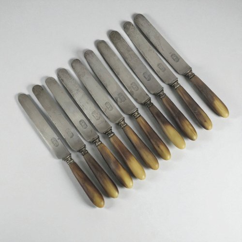 11 couteaux Corne & Acier TD Paris