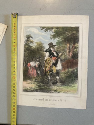 11 Engraving Gravure Lithographie Lot  XIXe Cheval Militaria Art Ancien Original