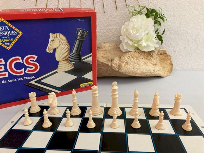 1124⚜️ Jeu De Société Jeu D'échecs Complet Jeux Spear