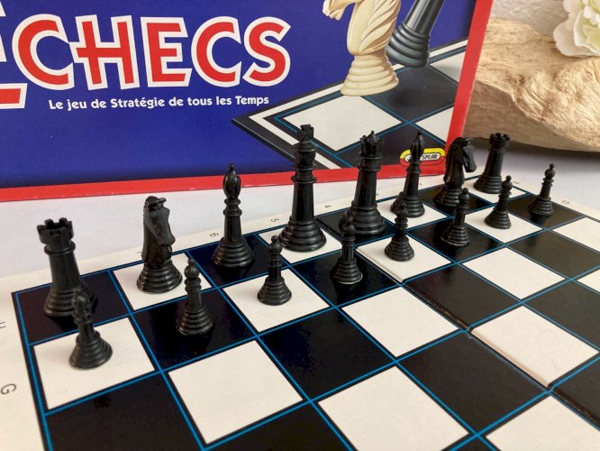 1124⚜️ Jeu De Société Jeu D'échecs Complet Jeux Spear