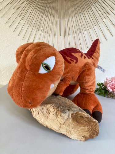1124⚜️ Peluche Doudou Dinosaure T-Rex Jurassic World Hauteur 35 Cm