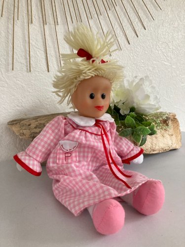 1124⚜️ Peluche Poupée de Chiffon Doudou Pimprenelle Bonne Nuit Les Petits