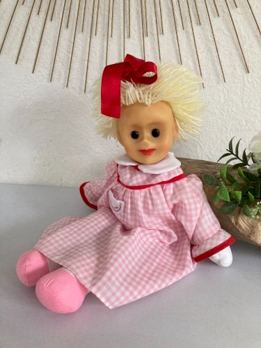 1124⚜️ Peluche Poupée de Chiffon Doudou Pimprenelle Bonne Nuit Les Petits