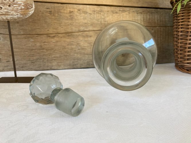 1125⚜️ Décoration Carafe à Whisky en Verre SIA Hauteur 28 Cm